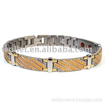 Titanium Bracelet with Magnets